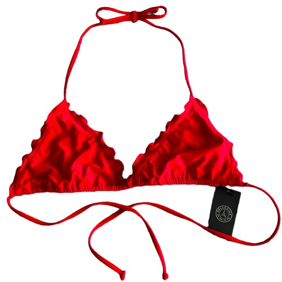 RELLECIGA Other - Relleciga Red Bikini Top NWT